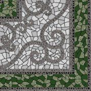 Напольная плитка Византия (2) зеленый 300x300мм
