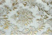 Настенная декоративная плитка Дамаск 2С серый-золотой 275x400мм