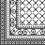 Бордюр (1) Пиксель 7 400x400мм