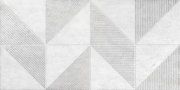 Настенная декоративная плитка Скарлет 2 светло-серый 300x600мм
