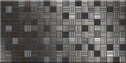 Настенная плитка День-ночь Пиксел черный 250x500мм