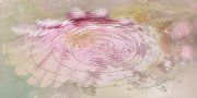 Настенное декоративное панно Мечта Цветок Отражение песочный 200x400мм (Арт.08-05-23-370-2)