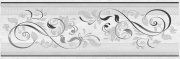 Настенная декоративная плитка Мармара Marmara Ажур серый 200x600мм