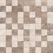 Настенная декоративная плитка Мозаика Поларис Polaris темно-серый+серый 300x300мм