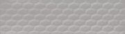 Настенная декоративная плитка Одеон Odeon Grey 3D 250x900мм
