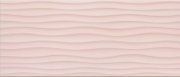 Настенная плитка Буги структурированная розовый 200x500мм