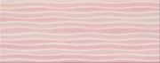 Настенная декоративная плитка Буги Геометрия розовый 200x500мм