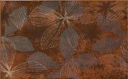 Настенная декоративная плитка Элвана коричневый 250x400мм