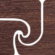 Угол для пола Анкона коричневый fala 90x90мм