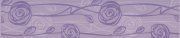 Фриз Розария фиолетовый 85x350мм