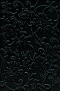 Настенная плитка Аджанта цветы черный 300х200 (8217)
