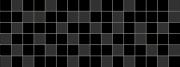 Декор Бельканто мозаичный черный 400x150 (171_15078)