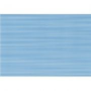 Настенная плитка Вэйв голубой 400x275мм