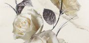 Настенное декоративное панно (1) Каррара White Flower 290x593мм