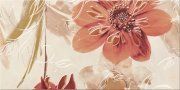 Настенное декоративное панно (1) Лазио Flower Bianco 290x593мм