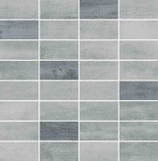 Напольная плитка Флорвуд мозаик Микс серый-графит 290x593мм