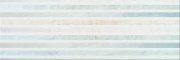 Настенная декоративная плитка Стоун Фловерс Geo серый 250x750мм
