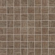 Настенная плитка Biloba Мозаика коричневый 324x324мм 