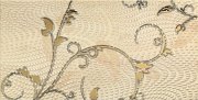 Настенное декоративное панно (2) Травиата Traviata beige бежевый орнамент 308x608мм