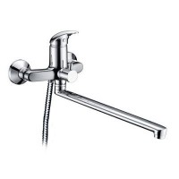 Смеситель WasserKRAFT Isen для ванны/умывальника с душем (лейка+шланг+держатель)