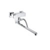 Смеситель WasserKRAFT Aller для ванны/умывальника с душем (лейка+шланг+держатель)