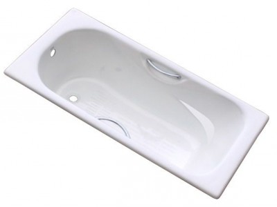 Ванна чугунная c ручками GOLDMAN ZYA-9C-5 150x75