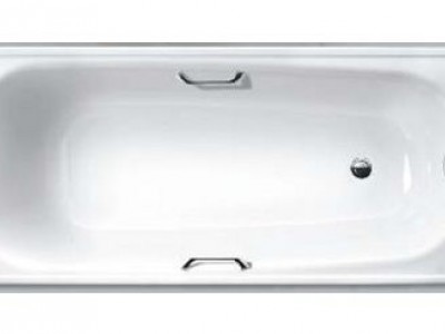 Ванна стальная c ручками White Wave Comfort 170x75