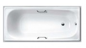 Ванна стальная c ручками White Wave Comfort 170x75