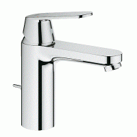 Смеситель Grohe Eurosmart Cosmo для умывальника с д/к гибкая подводка, удлин.корпус