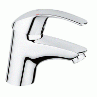 Смеситель Grohe Eurosmart new для умывальника без д/к гибкая подводка, гладкий корпус