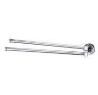 Рога WasserKRAFT Isen двойные для полотенец