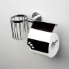 Держатель WasserKRAFT Isen для туалетной бумаги с крышкой и освежителя