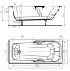 Ванна чугунная Универсал Эврика 170x75 Ванна чугунная Универсал Эврика 170x75