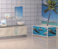 Пластиковый экран под ванну Метакам Ультралегкий Арт 1,7