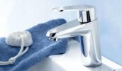 Смеситель Grohe Eurodisc Cosmo для умывальника с д/к гибкая подводка