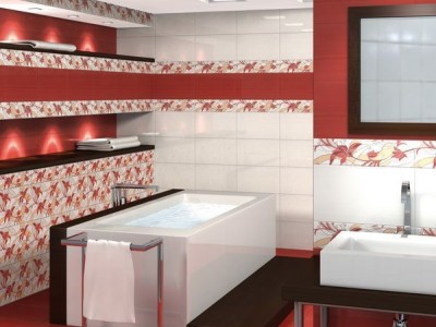 Капри ирис красный