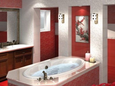 Капри жемчуг красный