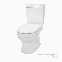 Унитаз-компакт Керамин Бергамо белый Унитаз-компакт Керамин Бергамо белый