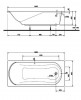 Ванна акриловая Kolo Comfort 180x80 Ванна акриловая Kolo Comfort 180x80