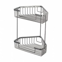 Полка Ledeme угловая 2-ярусная (решётка) L335-1