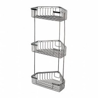 Полка Ledeme угловая 3-ярусная (решётка) L335-2