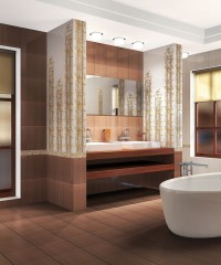 Ретро бамбук коричневый