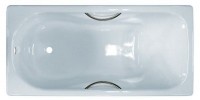 Ванна чугунная Универсал Cибирячка с ручками 150x75