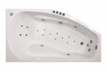 Ванна акриловая гидромассажная Triton Скарлет 167x96 L/R