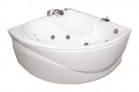 Ванна акриловая гидромассажная Triton Синди 125x125
