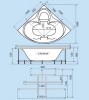Ванна акриловая гидромассажная Triton Сабина 160x160 Ванна акриловая гидромассажная Triton Сабина 160x160