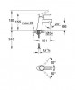 Смеситель Grohe Concetto new EcoJoy для умывальника без д/к гибкая подводка, гладкий корпус