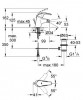 Смеситель Grohe Eurosmart new для биде